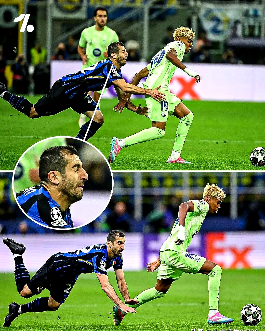 国际米兰完胜巴萨，皮克状态火热